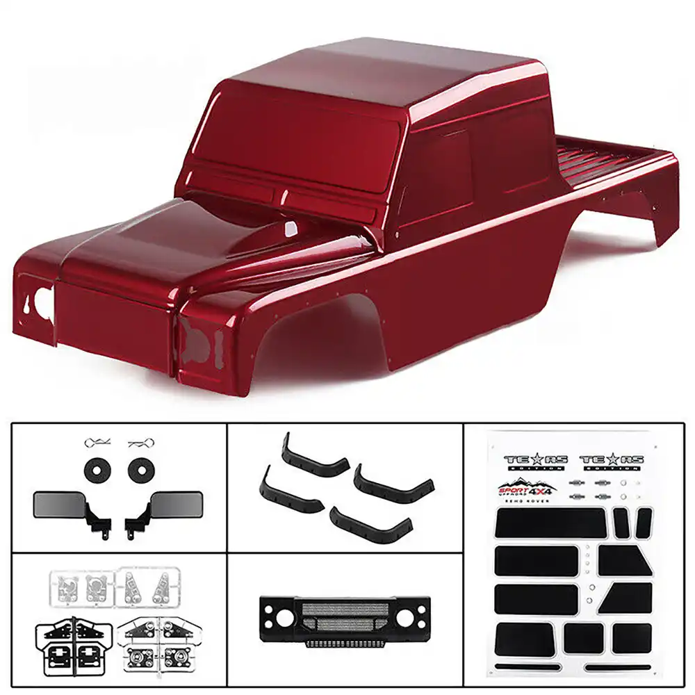Diy のための Rc カーの Pvc ボディシェル修正 313 ミリメートルホイールベース 1 10 Trx4 ディフェンダー D110 ピックアップ Scx10 Rc カー部品 Parts Accessories Aliexpress