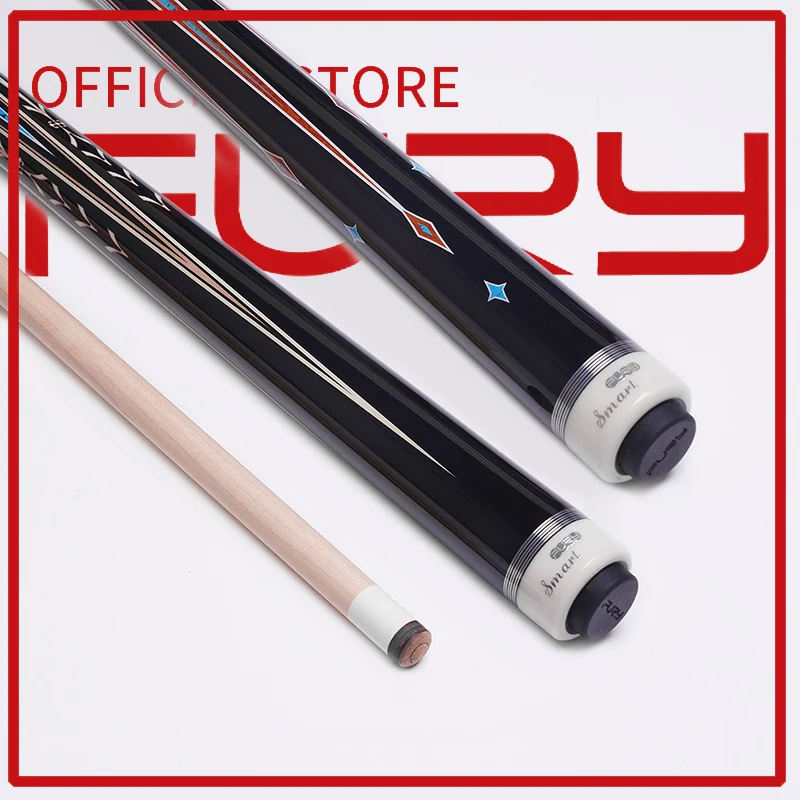 

New Arrival FURY Pool Cue Sitck Billiard Taco De Billar With 12.5mm Tip 2nd Generation HT Shaft Fashionable Decal Naked Wrap