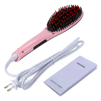 

Massage Points On The Bristles Will Massage Straight Hair Comb Ceramic Electric Splint Hair Comb Straight Hair Artifact