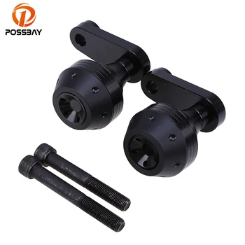 

POSSBAY Motorcycle Frame Slider Anti Crash Pad Protector Cafe Race Falling Protector Left&Rights Part For Honda CBR1000 04-07