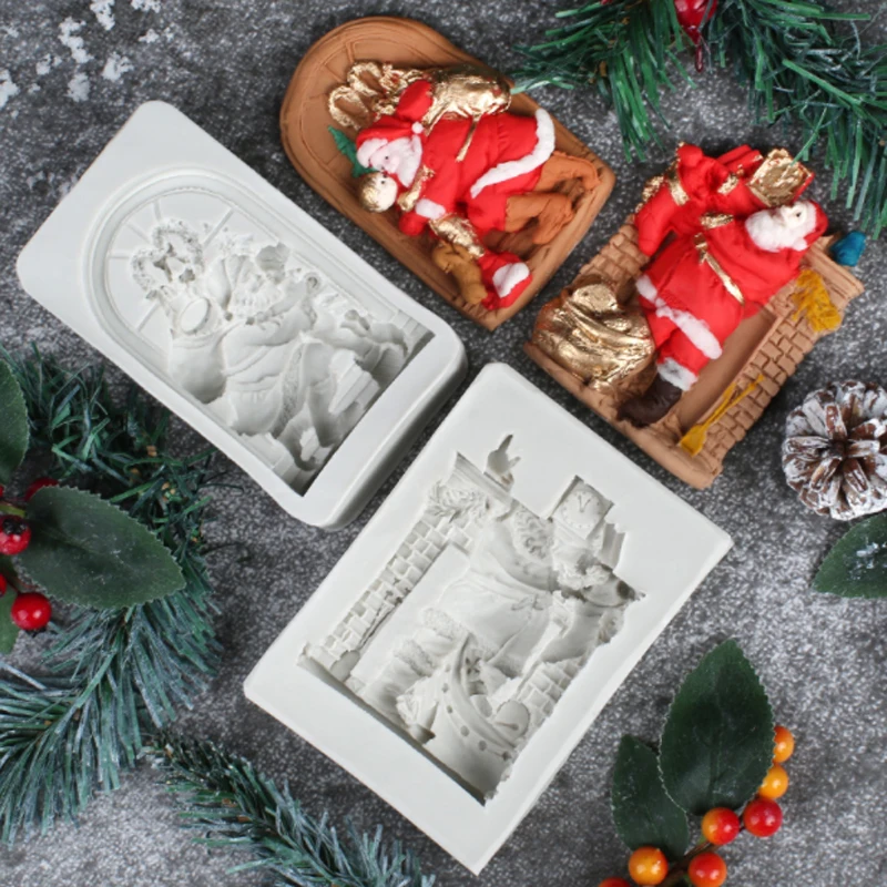 Mujiang Sugarcraft цветок розы границы силиконовые формы кекс Топпер помадка формы украшения торта инструменты шоколадные формы для мастики