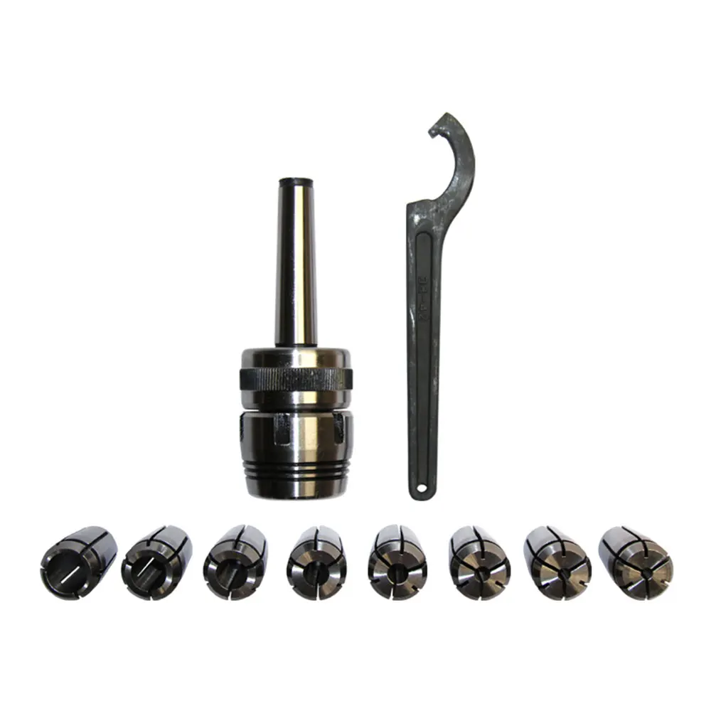 MT2 MT3 MT4 milling machine chuck 8 pcs set with collet | Инструменты