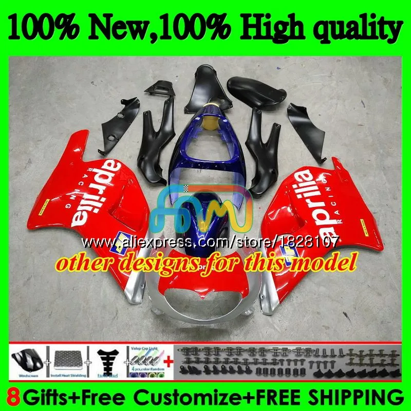 Средства ухода за кожей для Aprilia RS-250 RSV250 R RS250 95 96 97 81BS. 10 RSV250RR RS250R RS 250 РСВ 250 R RR глянцевый красный Лидер продаж 1995 1996 1997 обтекатель