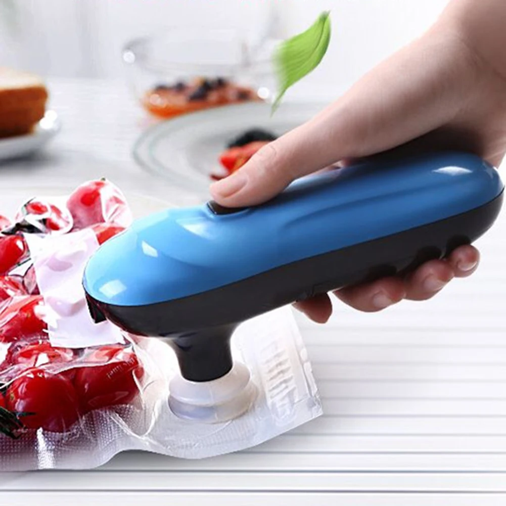 USB портативный мини Электрический вакуумный упаковщик для хранения продуктов питания, упаковочная машина, ручной вакуумный упаковщик пищевых продуктов, упаковочная машина