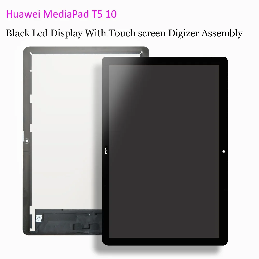For Huawei MediaPad T5 10 AGS2-W09 LCD Touch Screen Digitizer Replacement  +Frame