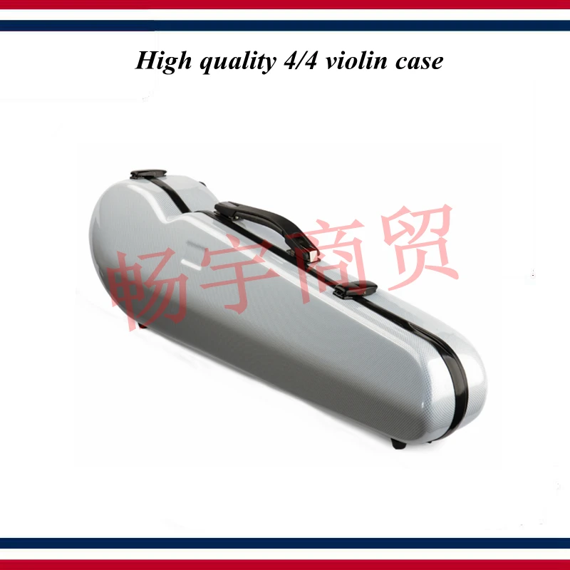 High quality Professional violin case 4/4 FRP carbon fiber white Fashion style violin parts violin accessories 011 High quality Professional violin case 4/4 FRP carbon fiber white Fashion style violin parts violin accessories 011