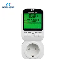 Nashone домашний счетчик энергии AC 220V lcd микро измеритель мощности розетка/регистратор электропитания ватт монитор электричества EU/US/UK вилка Nashone домашний счетчик энергии AC 220V lcd микро измеритель мощности розетка/регистратор электропитания ватт монитор электричества EU/US/UK вилка