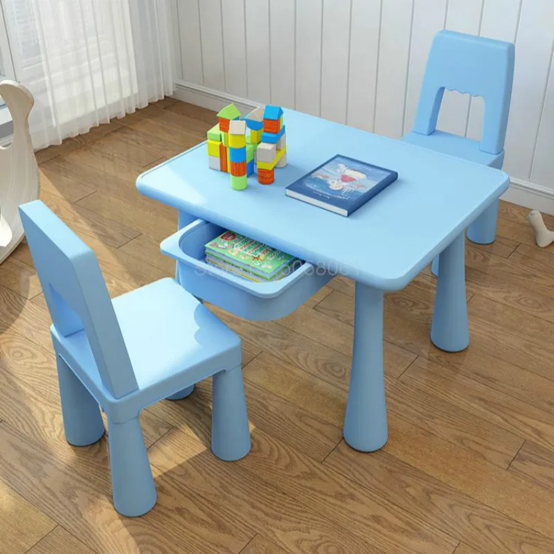 Детский стол и стул, набор для детского сада, стол и стулья, детский стол для обучения, домашний игрушечный стол