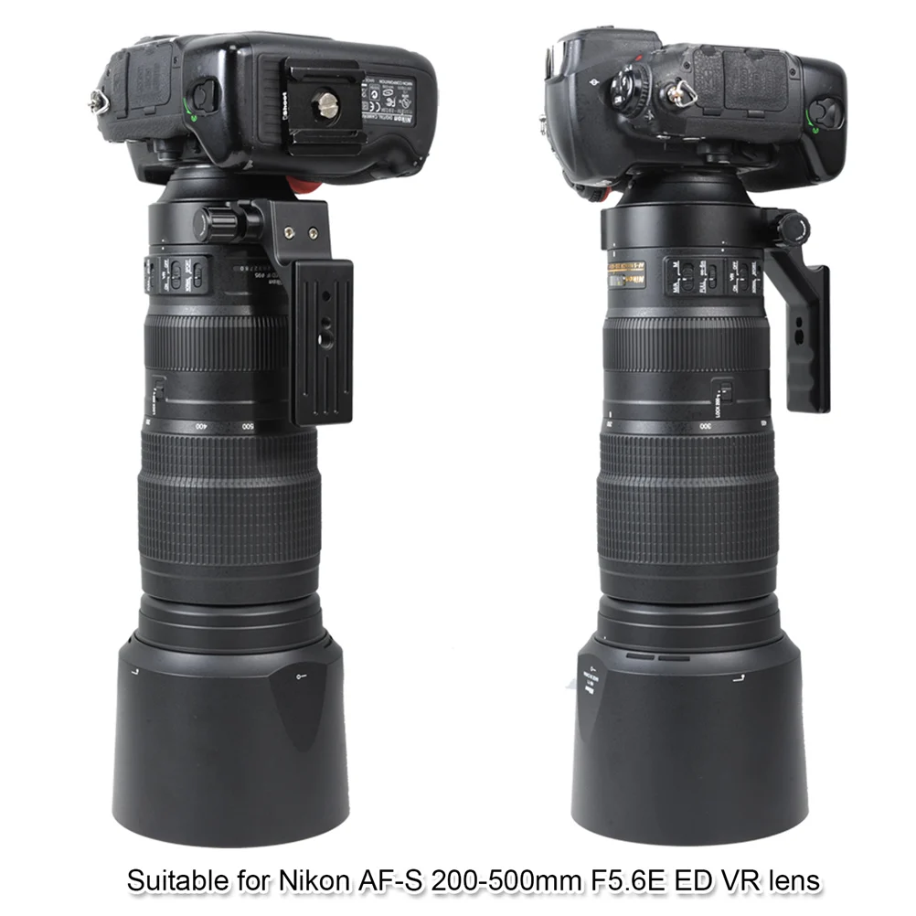 Крепление для штатива с ARCA-SWISS быстроразъемной пластиной для Nikon AF-S NIKKOR 200-500 мм f/5.6E ED VR объектив
