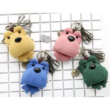 Брелок с мультяшным медведем, сумка для хранения монет, многоцелевой брелок для ключей, практичная Маленькая подвеска, сумка, аксессуары для украшения