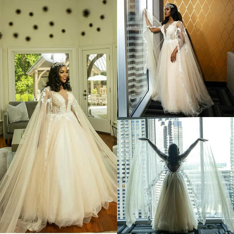 2019-african-country-wedding-dresses-appliqued-lace-a-line-floor-length-bohemian-wedding-dress-with-wrap-custom-made-boho-bridal-gowns_副本
