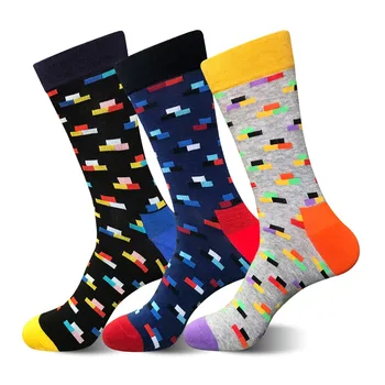 

1 Pair Unisex Happy Socks Running Men Women Socks Sports Compression Happy Tube Socks Nylon Outdoor Racing EU 41-46 Meias
