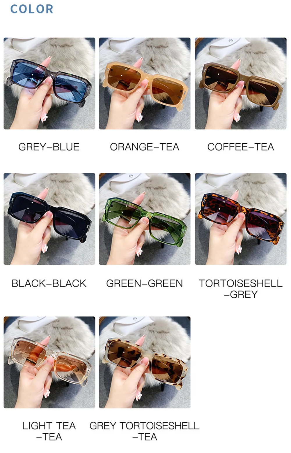 Fashion Leopard Women Sunglasses Personalized Jelly Eyeglasses Trendy Square Eyewear Female Oculos De Sol Feminino Glasses 2021 guess sunglasses