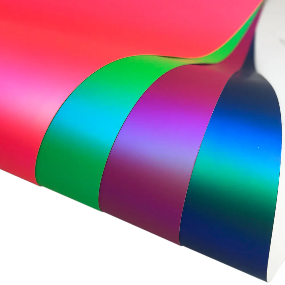 12in x 10in 4Pcs/Set Bundle Rainbow Silky Adhesive Vinyl Craft Sheets cut Film Designs Letter Graphical For Window Mugs Decor