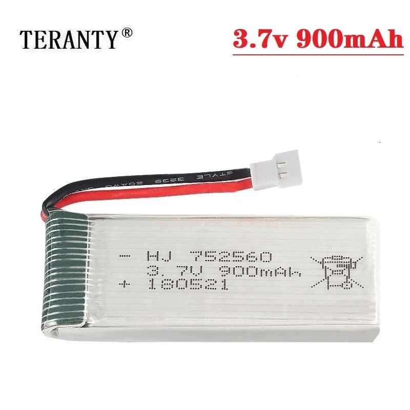 (Вилка XH2.54) 3 7 V 900mah перезаряжаемая батарея для X5 X5C X5SC X5SW 8807 8807W A6 A6W M68 Rc Дрон