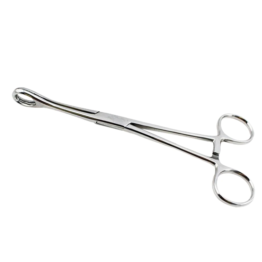 Piercing Forcep 316 Stainless Steel Professional Dermal Piercing Tool Nose Lip Ear Navel Tongue Septum Forceps Clamp Pliers Tool