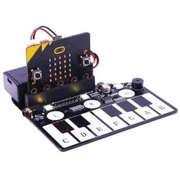 

12 Keys Exercise Party Kids Gift Music Play With Buzzer Development Module RGB Lights Piano Extension Board For Microbit