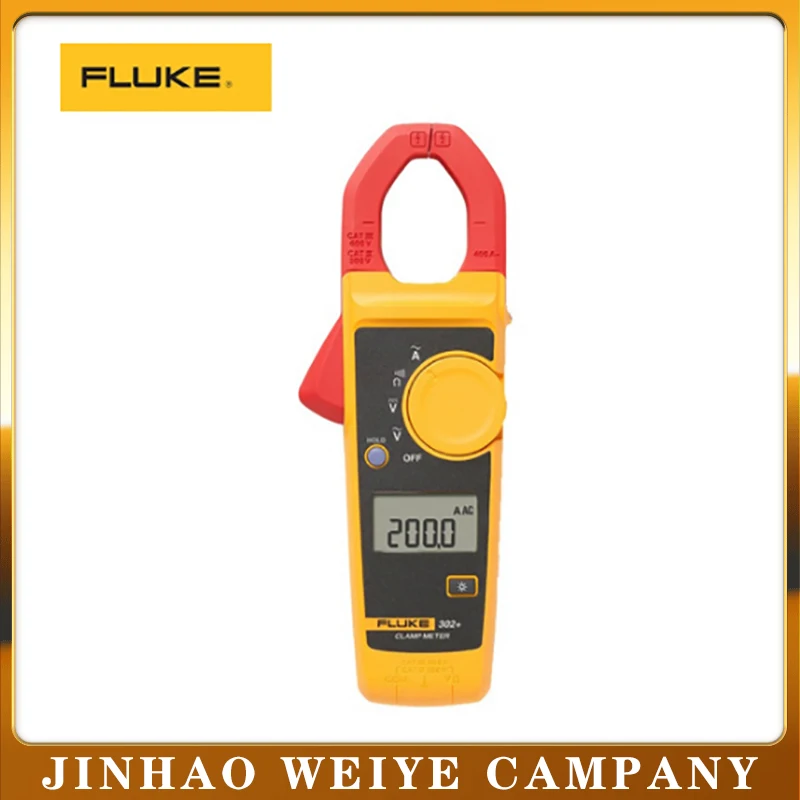 Мультиметр Fluke 302 + цифровой токоизмерительный зажим плоскогубцы амперметр