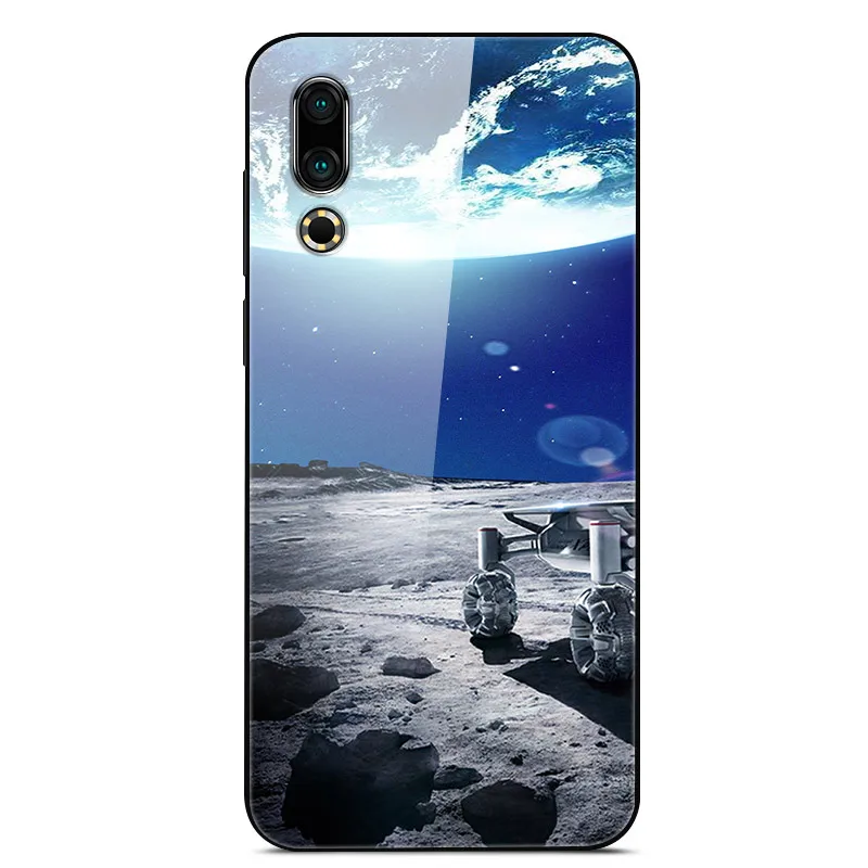 15 Чехол для Meizu 16 s, чехол из закаленного стекла «Планета космос», стеклянный чехол для Meizu 16 s, Coque Shell для Meizu 16 s 16S Fundas - Цвет: 15