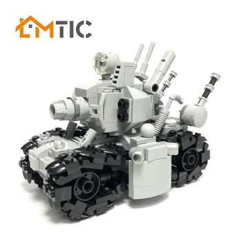 

MOC New Action Figure Metal Slug Tank SUPER 24110 Super Vehicle 001 Assembled model Toys Gray figurine Building Bricks Xmas Gift