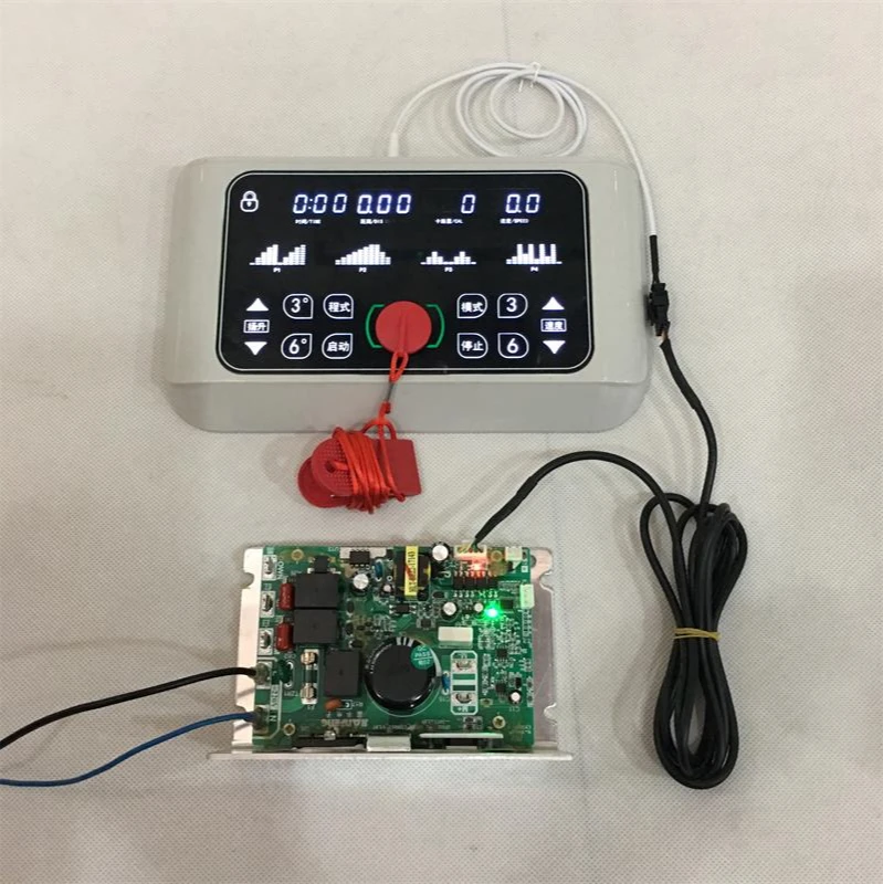 Sistema di controllo Touch Screen LCD a circuito universale esterno per tapis roulant, sistema di sollevamento