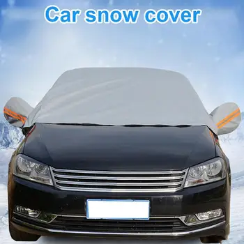 

300*230cm Winter Car Windscreen Cover Heat Sun Shade Anti Snow Frost Ice Shield Dust Protector Universal Car Cover