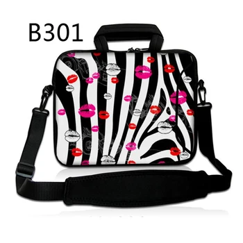 

Zebra & Lip Laptop Bag 11 13 15 Sleeve Notebook Shoulder Bag Case for Macbook Air 11 12 13 15 Pro Retina Women Handbag Messenger