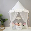 Children Play House Castle Kid Teepee Tents Cotton Foldable Tent Canopy Bed Curtain Baby Crib Netting Girls Boy Room Decoration 3