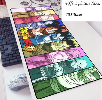 

Popular Anime Dragon Ball Z 3D Printed Large Mouse Pad Black Lock Edge Computer Table Mat Speed Rubber Non-slip Carpet 03