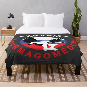 

Soft Blanket for Bed Sherpa Flannel Fleece Blanket Home Travel Sofa Soft Throw Blanket Khabib Nurmagomedov The Eagle