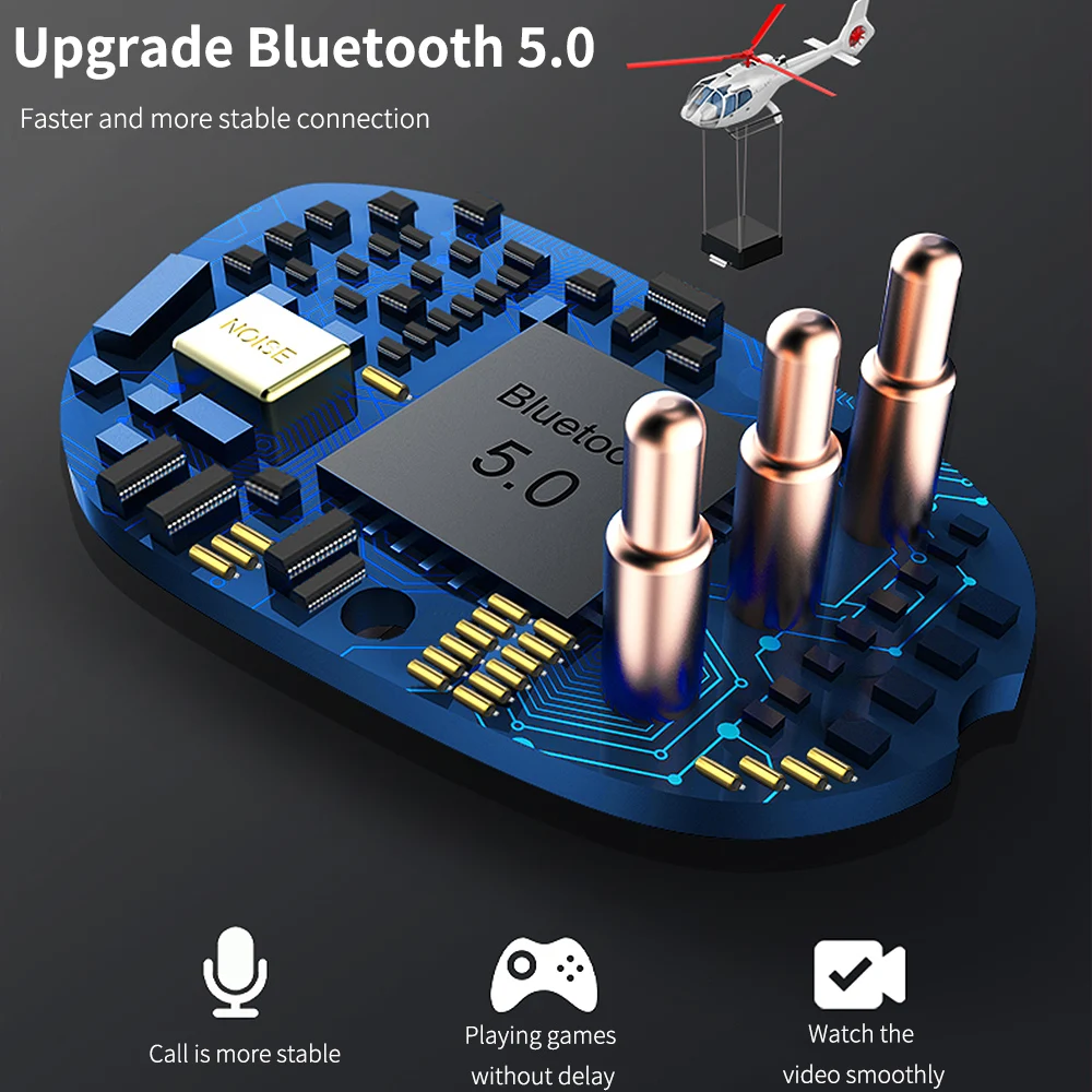 FBYEG ES01 TWS Bluetooth наушники водонепроницаемые True стерео V5.0 Touch беспроводные наушники 9D стерео Спортивная гарнитура