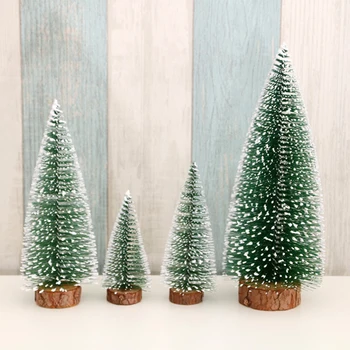 

Merry Christmas Mini Christmas Tree with String Light Cedar Table Decor Small Chrstmas Tree Window Display Table Decor Xmas Gift