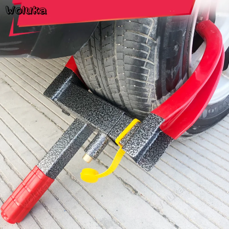

Car wheel lock 10 holes Upgraded Thick clip type Tire lock anti-theft locking Copper core anti-rust For Medium car CD50 Q01
