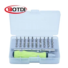 Набор прецизионных отверток 32 в 1 Набор отверток, Ремонт камеры мобильного телефона-различные головки отвертки сочетание