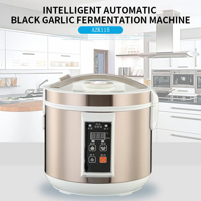 110V/220V 5L Automatic Black Garlic Fermentation Machine Rice Wine Natto Pickle Fruit Vinegar Enzyme Yogurt Fermentation Machine