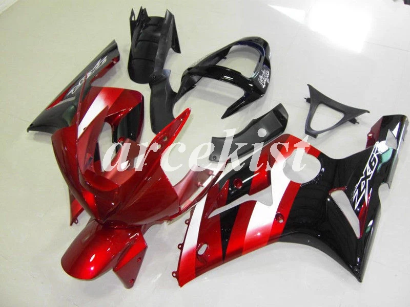 

OEM Quality Injection Mold Motorcycle New ABS Fairings kit Fit For kawasaki Ninja ZX-6R ZX6R 636 2003 2004 Custom Free Cool Red black