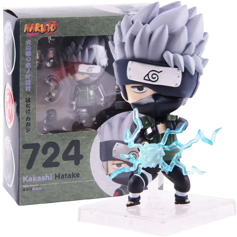 Nendoroid Наруто шиппуден Какаши 724 Jiraiya 886 Uzumaki Наруто 682 Uchiha Sasuke 707 Hyuuga Hinata 879 фигурка игрушка кукла - Цвет: E with colorful box