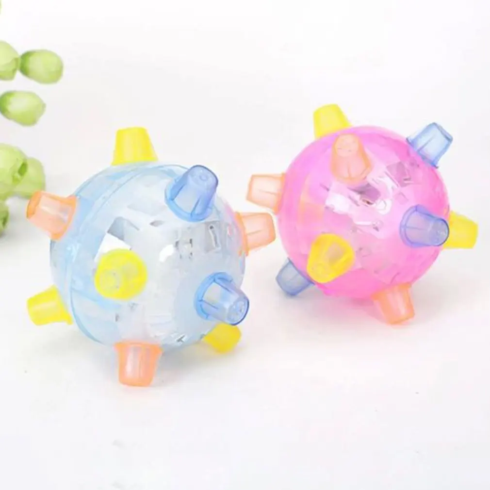 Creative Children's Toy Ball Luminous Music Toy Ball Colorful Cool Jumping Ball Dancing Ball Creative Gift