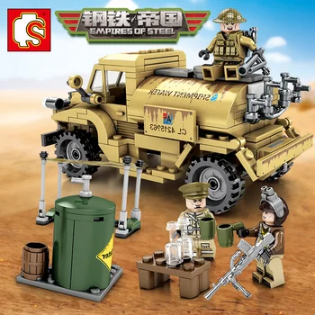 

Military set Model Toy Technic Trucks diy Building Blocks Bricks Engineering vehicle boys kids toys birthday Gifts for Children
