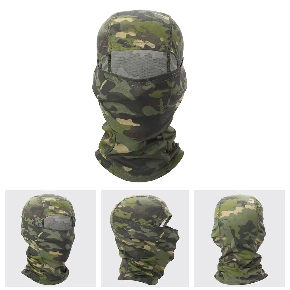 Warmer Fleece Tactical Balaclava Scarf Full Face Cover Mask Ski Paintball Hunting Hiking Cycling Sport Army Masks Hat Men Winter