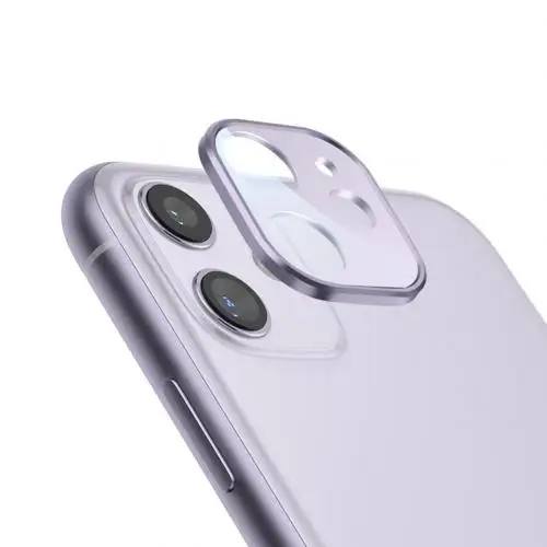 Пыленепроницаемый телефон задняя камера объектив защитная пленка крышка для iPhone 11 Pro Max - Цвет: Purple iPhone 11 Pro