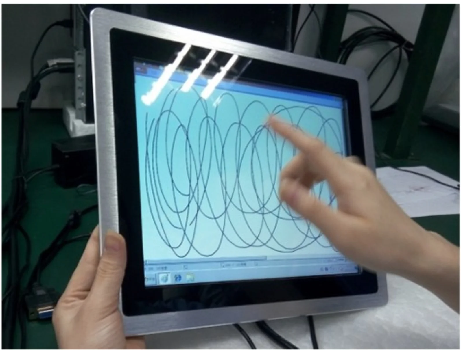 

12 inch android Cheap Wall Mount Small Touch Screen Monitor Panel pc