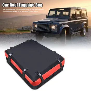 

Car Cargo Roof Bag Roof Top Carrier Cargo Luggage Suv Waterproof Durable Car Rooftop Bag With 8 Adjustable Reinforcement Straps