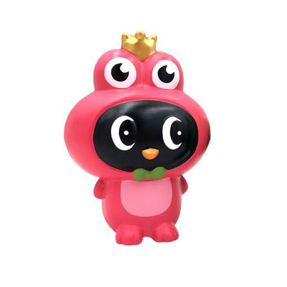 

Stress Reliever Cute Frogs Slow Rising Kids Squeeze Toy Girly Heart Pinch Fun Creative Animal Doll Soft Squeeze Cartoon Toys #B