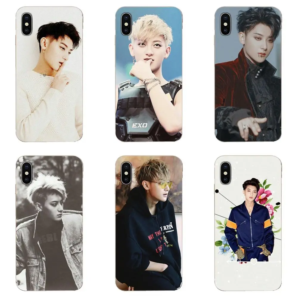Мягкие силиконовые прозрачные чехлы Exo Tao из ТПУ для huawei Honor mate Nova Note 20 20s 30 5 5I 5T 7C 8A