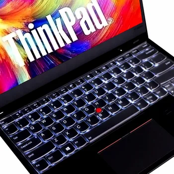 

TPU 14 inch Laptop Keyboard Cover Protector For Thinkpad X1 Carbon / New S2 2018 E490 R490 E495 T495 T490 T490S R480 A485 A475