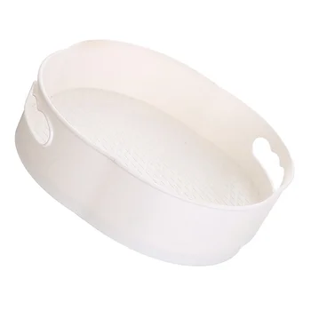 

1pc ABS Seasoning Storage Box Storage Case For Fruit Table Housewife Kitchen Storage Tray