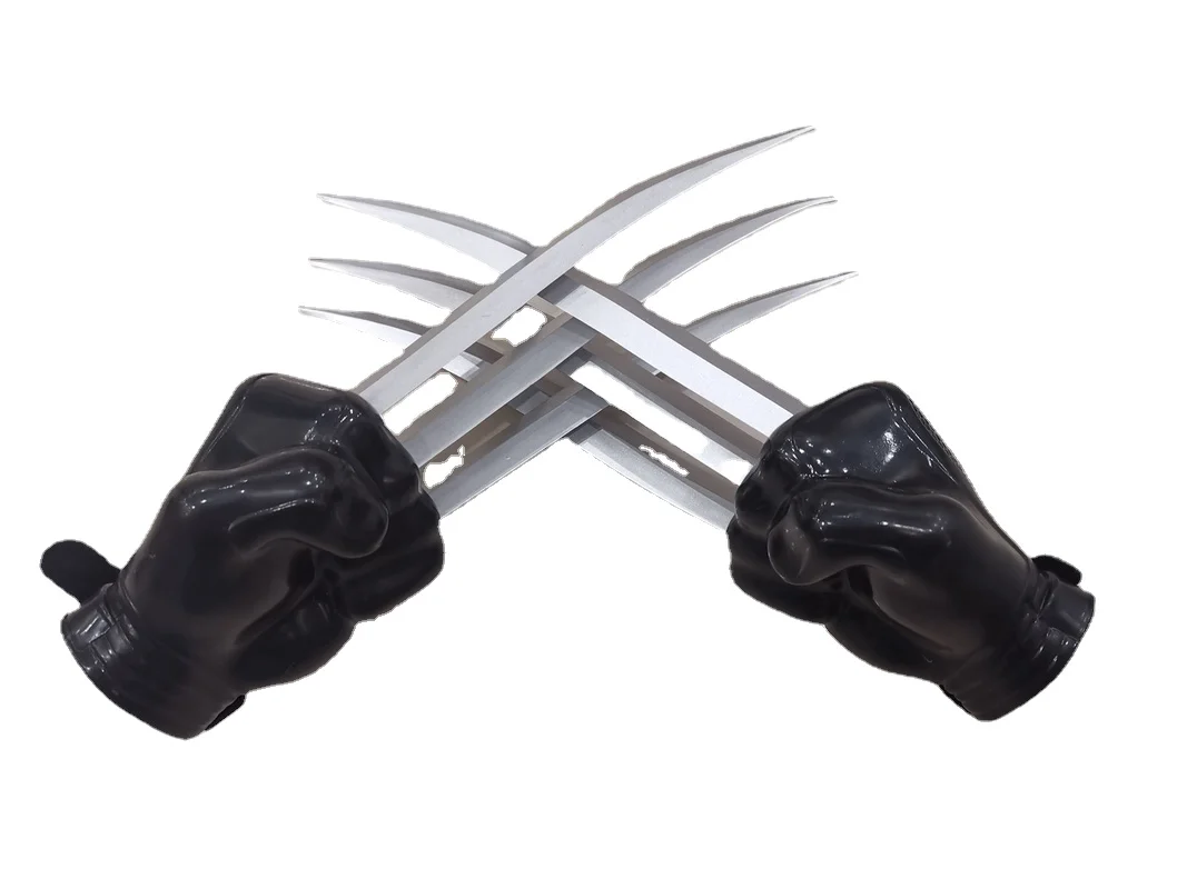 

2 Pcs/Set Cosplay Plastic Claws Prop Super Hero Leg Paw Toy Gift Model Arms