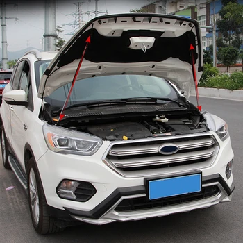 

2X Front Engine Cover Hood Shock Lift Struts Bar Support Arm Gas Spring For Ford Kuga 2017 2018