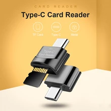 Adaptateur de Type C à TF, lecteur de carte mémoire OTG pour téléphone portable, adaptateur USB pour PC portable, accessoires de mémoire